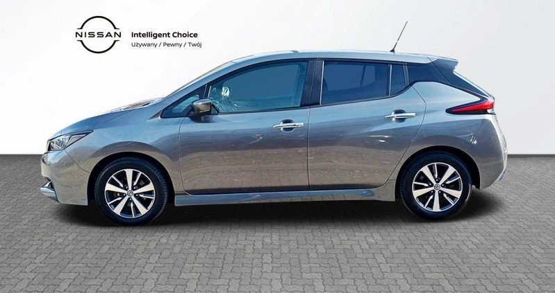 Nissan Leaf cena 74900 przebieg: 40760, rok produkcji 2020 z Biała małe 137